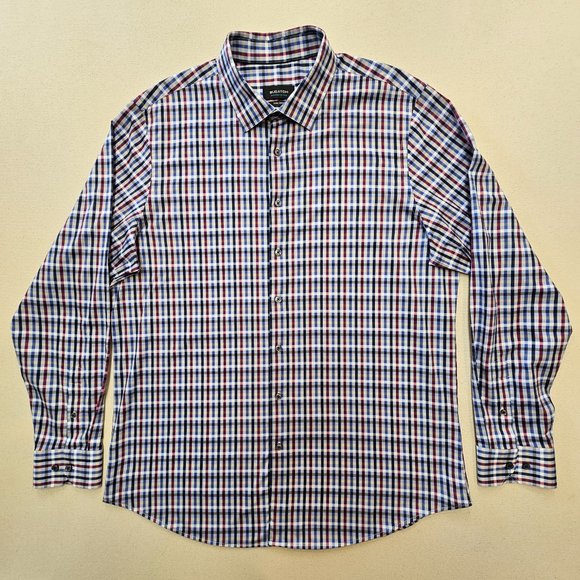 Bugatchi 8 Way Stretch Button Down XL - Picture 2 of 7